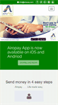 Mobile Screenshot of airopay.com